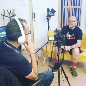Working with Jez Collins (Birmingham Music Archive) on the Commonwealth Games 2022