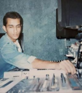 In my home studio 1989 using the Seck 24:8:2 desk I bought off Roy Wood (Wizard)