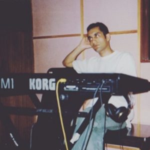 In the control room at Bob Marley's Tuff Gong Studio Kingston Jamaice 1993. I was waiting for a speaker to be reapired so we could carry on with the session