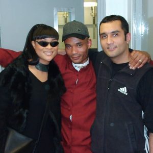 With Gabrielle and Rico at Carlton TV Studios Nottingham 2004